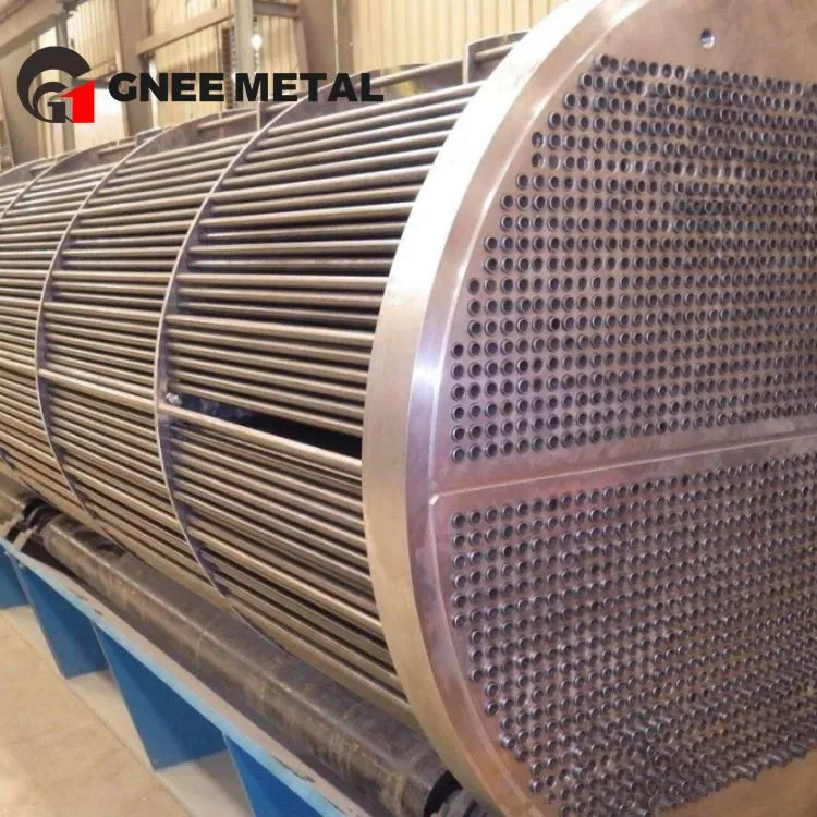 Réz nikkel hőcserélő cső (C70600/C71500)